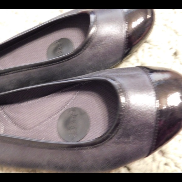 pluggz Shoes Pluggz Black Leather Earthing Grounding Flats Sz 65